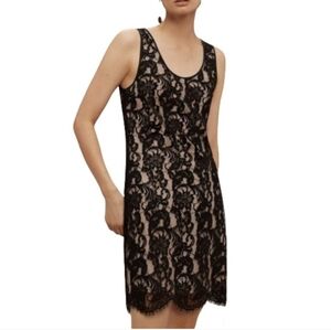 ARITZIA Wilfred hemon black lace dress xs net lbd